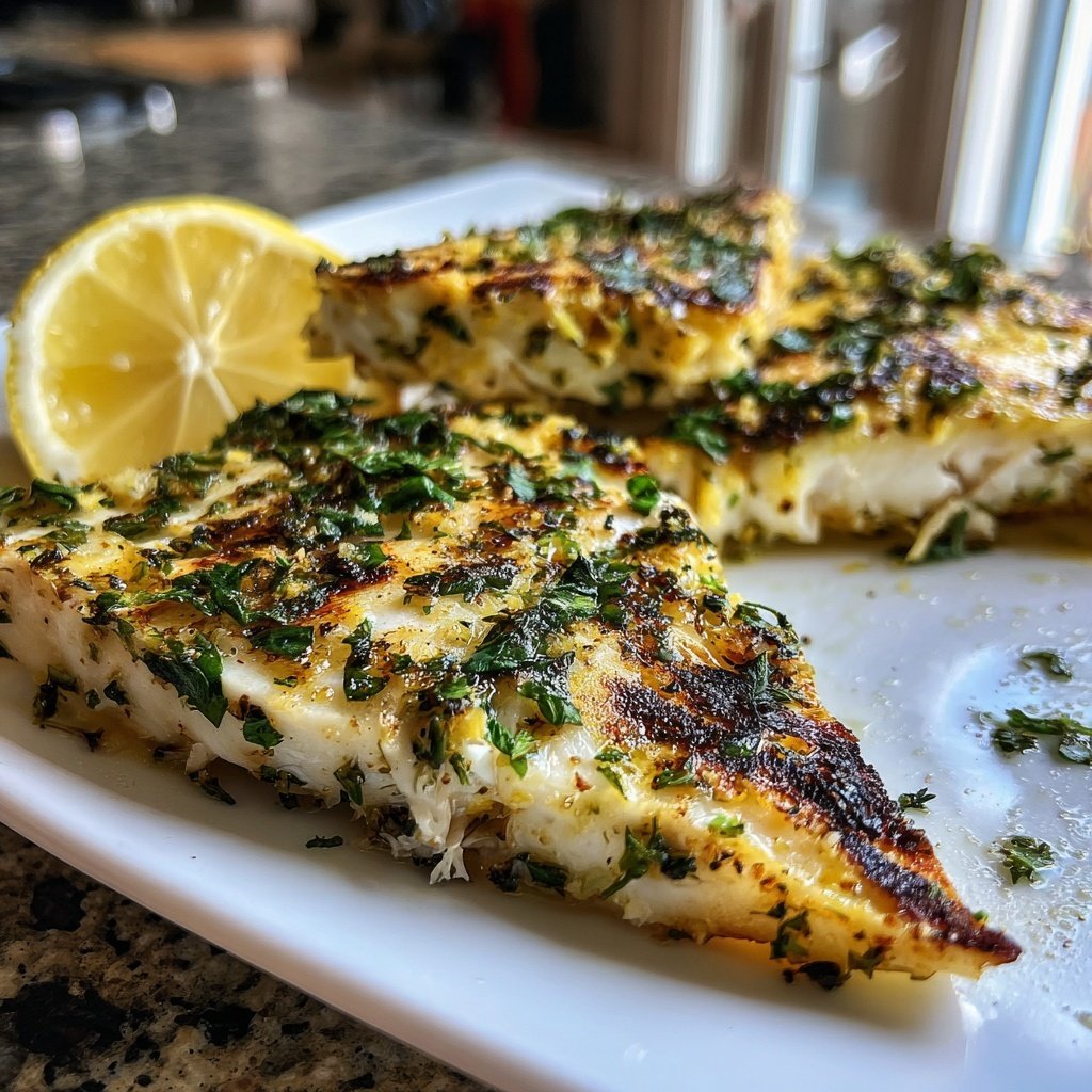 Gesund & Leicht Zitronen-Gegrillter Fisch