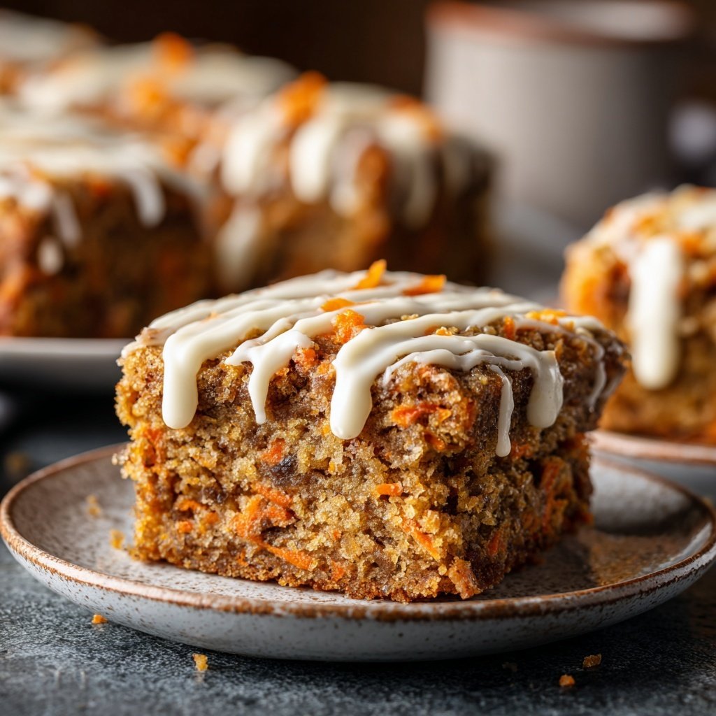 Karottenkuchen Saftig Vom Blech