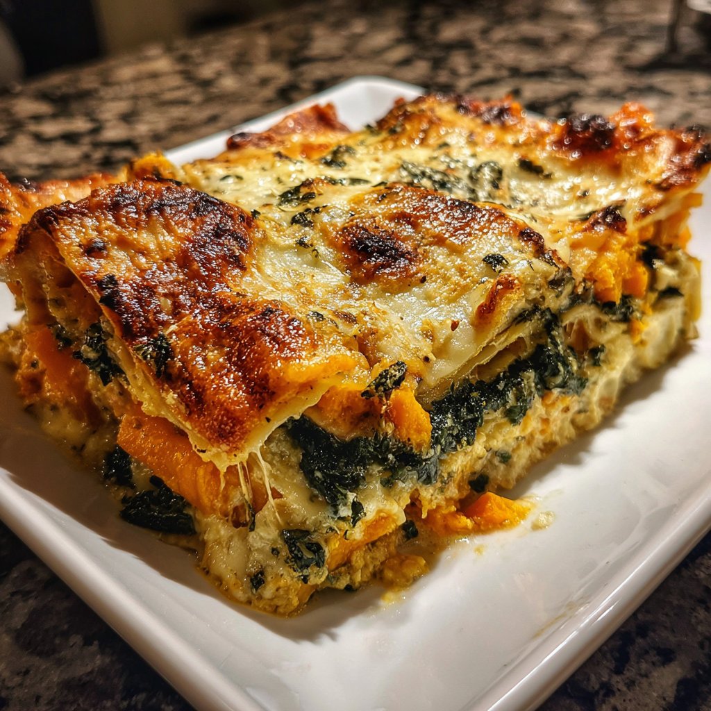 Lasagne mit Kürbis