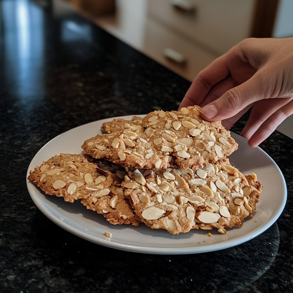 Mandelplätzchen – zart & ohne Zucker