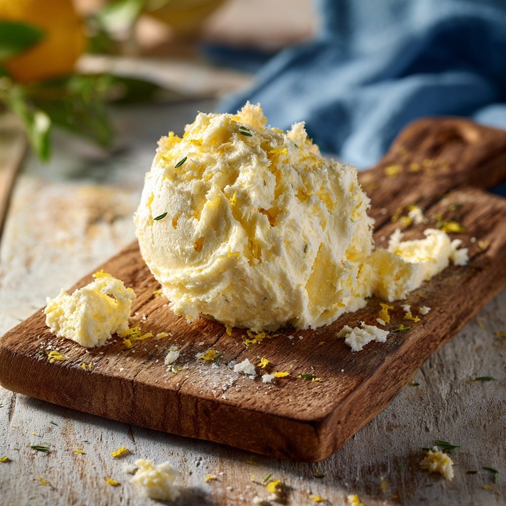 Kräuterbutter Mit Zitronen Abrieb